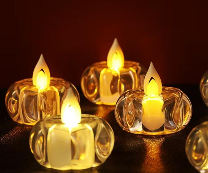 Acrylic LED Tea Light Candles Set