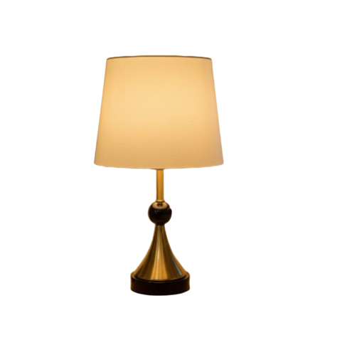 Rhea Brass Side Table Lamp