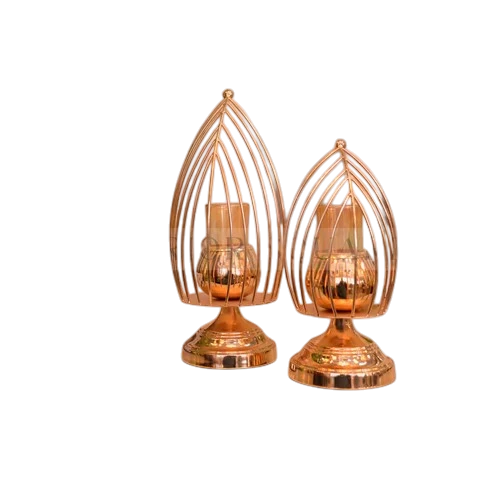 Golden Majesty Candle Stand