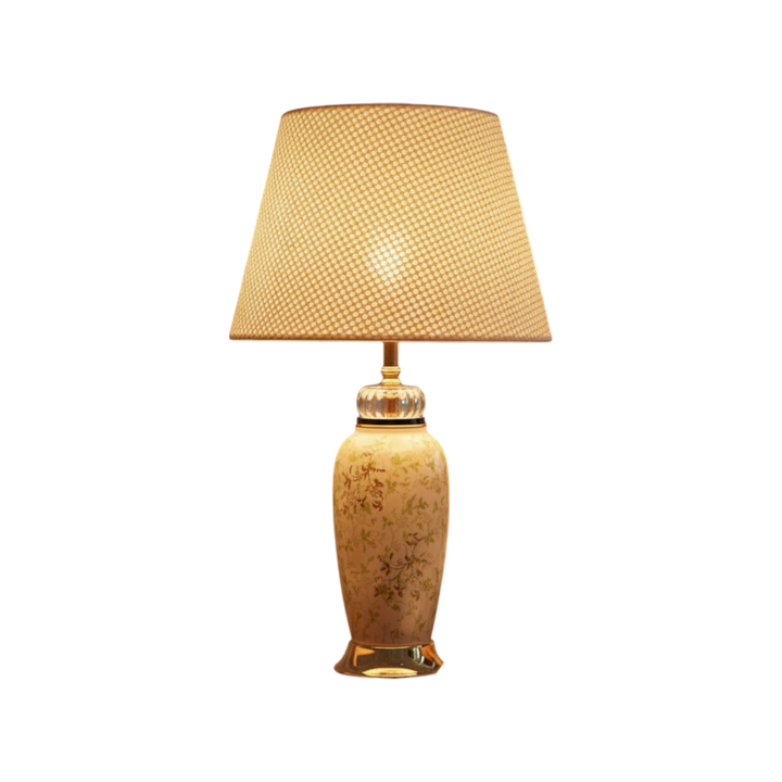 Luxe Modern Contemporary Ceramic Side Table Lamp