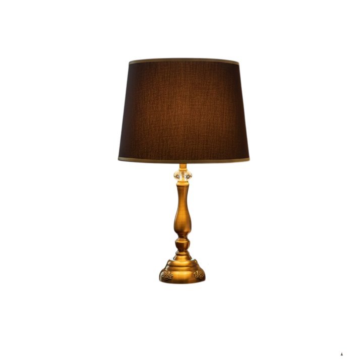 Nox Polished Brass Lamp