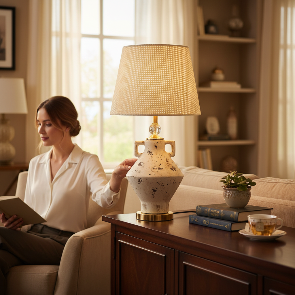 Modern Classic Ceramic Table Lamp