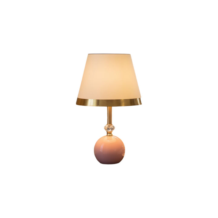 Veloura Pleated Glow Side Table Lamp
