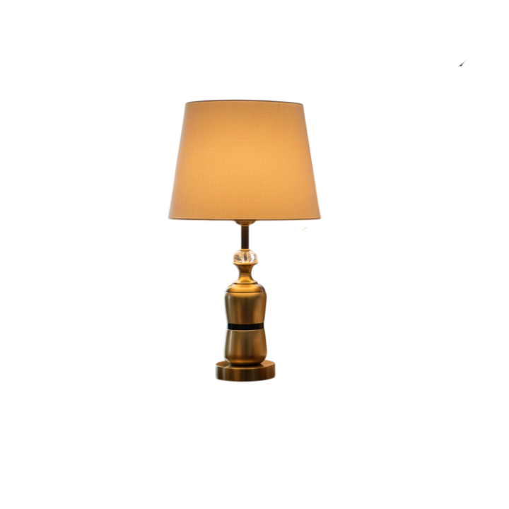 The Isola Coastal Brass Table Lamp