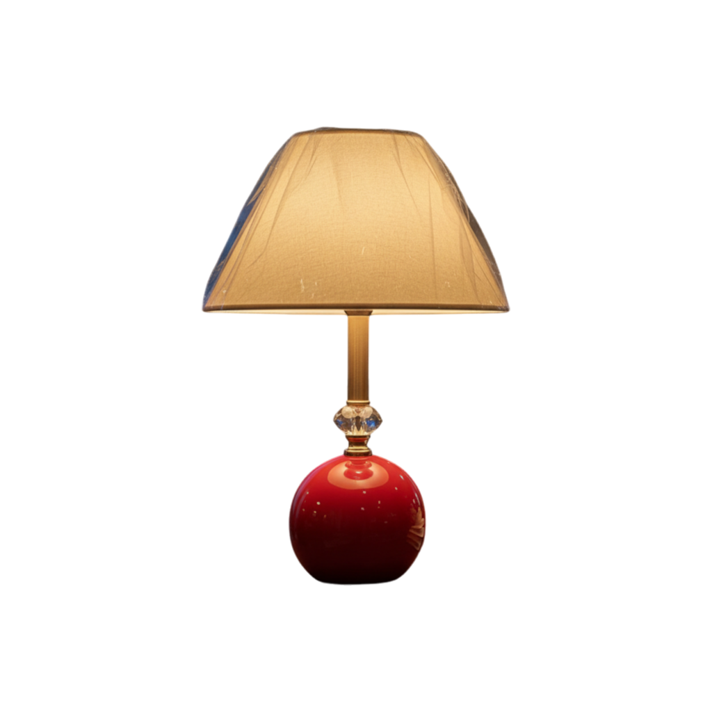 Blush Radiance Designer Table Lamp