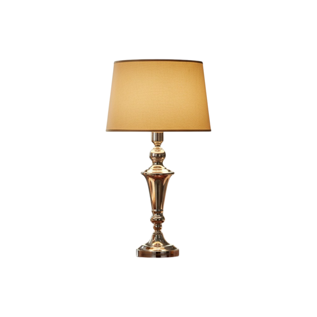 Easton Antique Brass Side Table Lamp