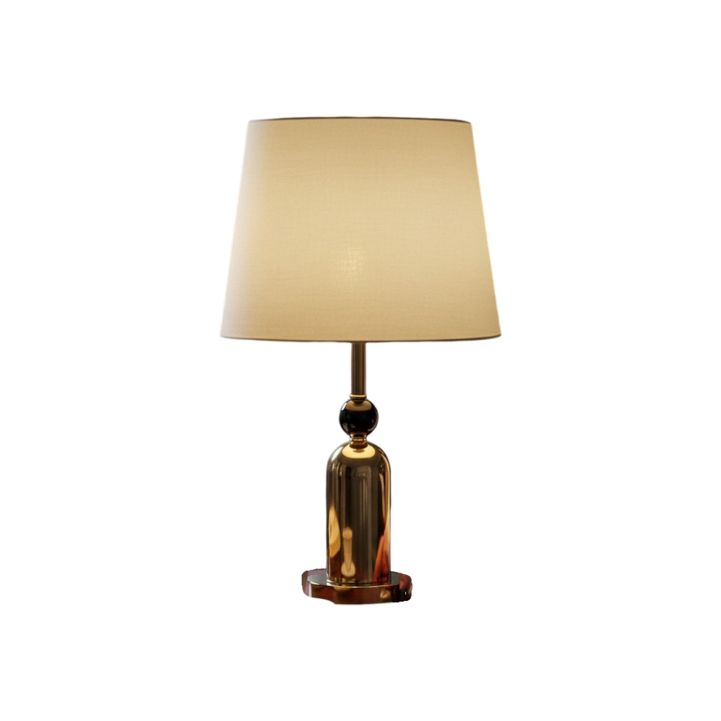 Hawthorne Slim Brass Side Table Lamp