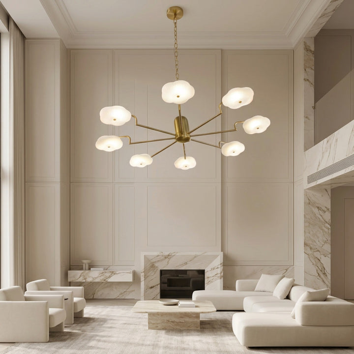 Luxury Gold Branch Chandelier