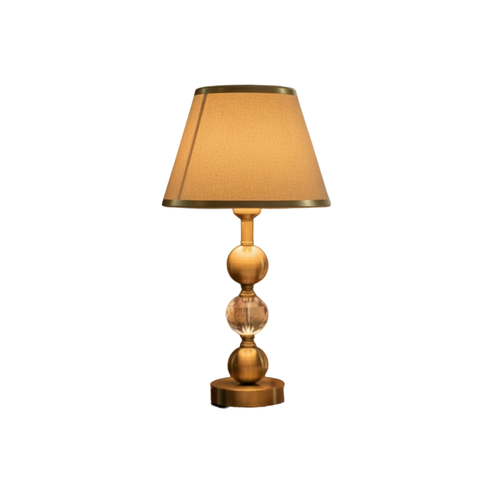Golden Crystal Charm Table Lamp LS423