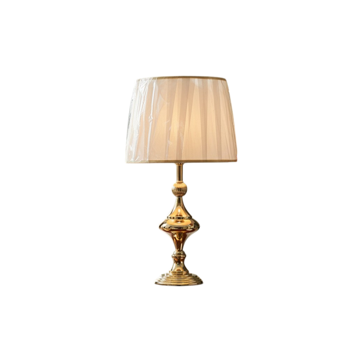 Thales Oblique Rose-Gold Table Lamp
