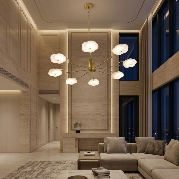 Luxury Gold Branch Chandelier