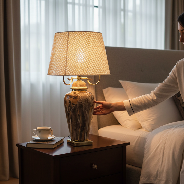 Timeless Aura Porcelain Table Lamp