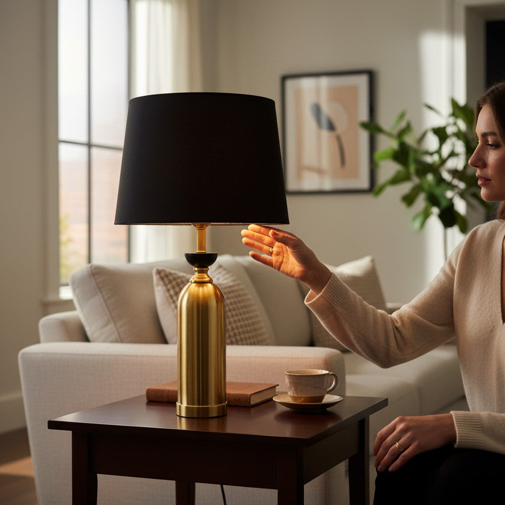 Elda Classic Brass Accent Lamp