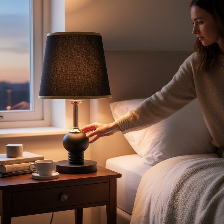 Modren  Elegance Side Table Lamp