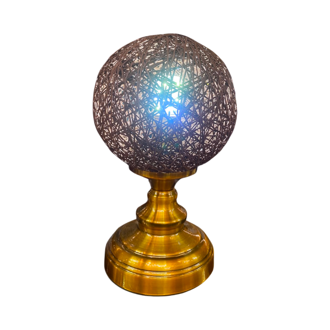 Moroccan Mosaic Globe Table Lamp