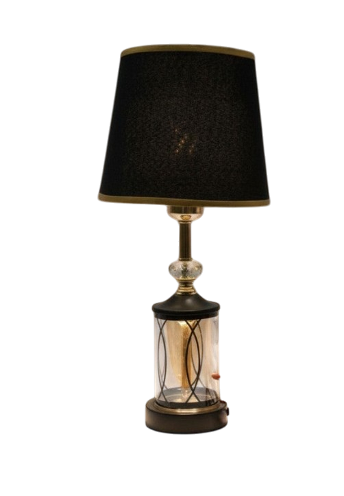 Celeste Polished Glass Table Lamp