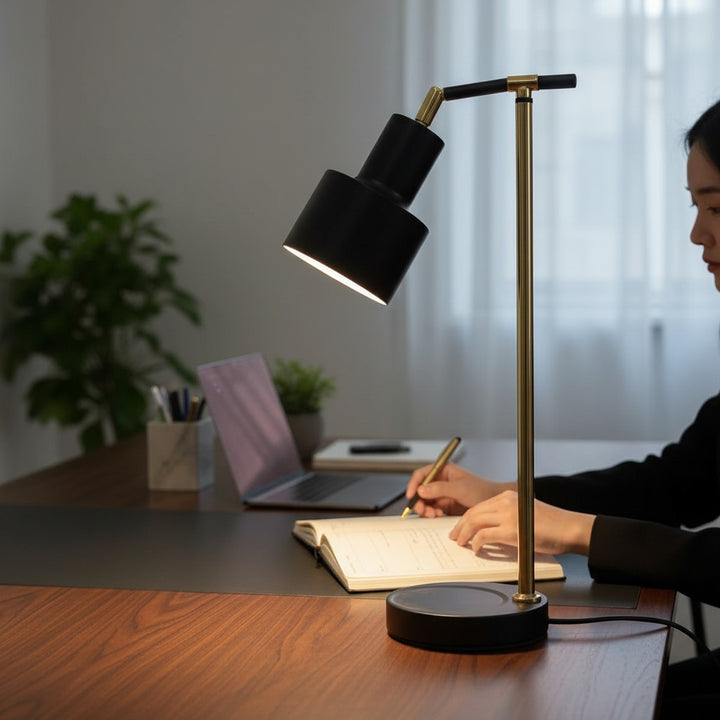 Minimalist Rosemary Desk Study Lamp