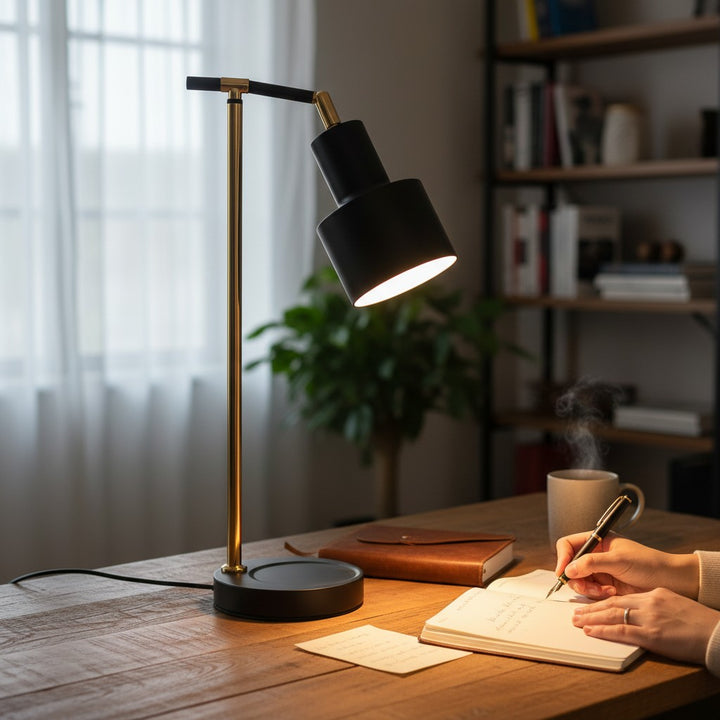 Minimalist Rosemary Desk Study Lamp