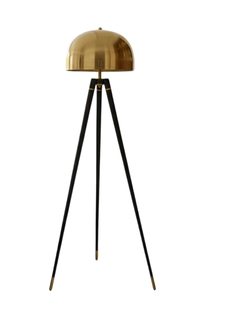 Latest TriLume Metal Tripod Floor Lamp (Full Sized Dome)