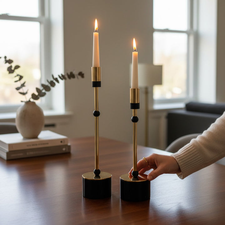Modern Luxury Candle Holders Set