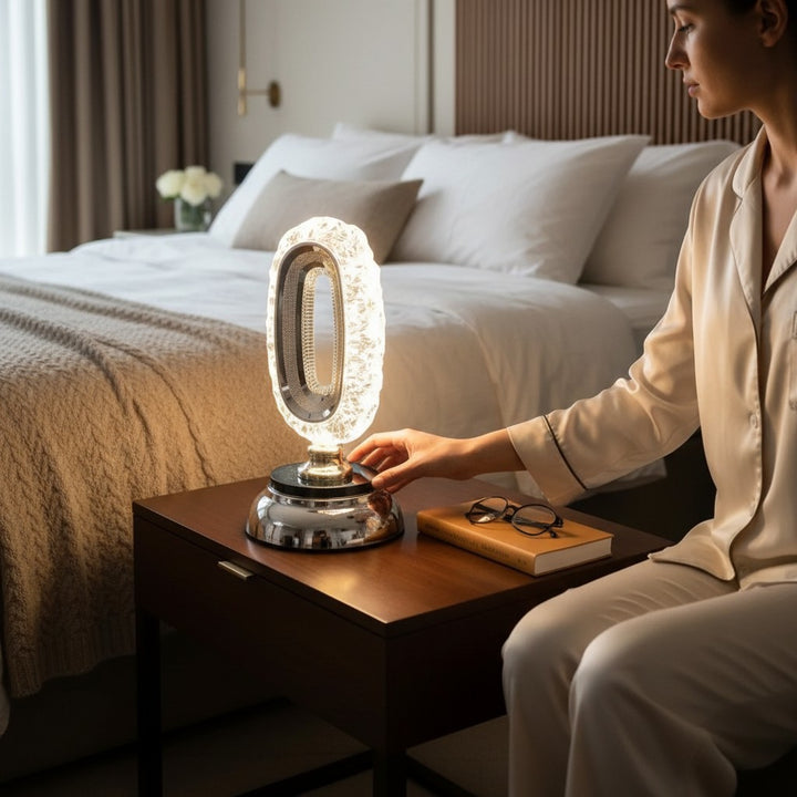 Lumineux Crystal LED Accent Lamp