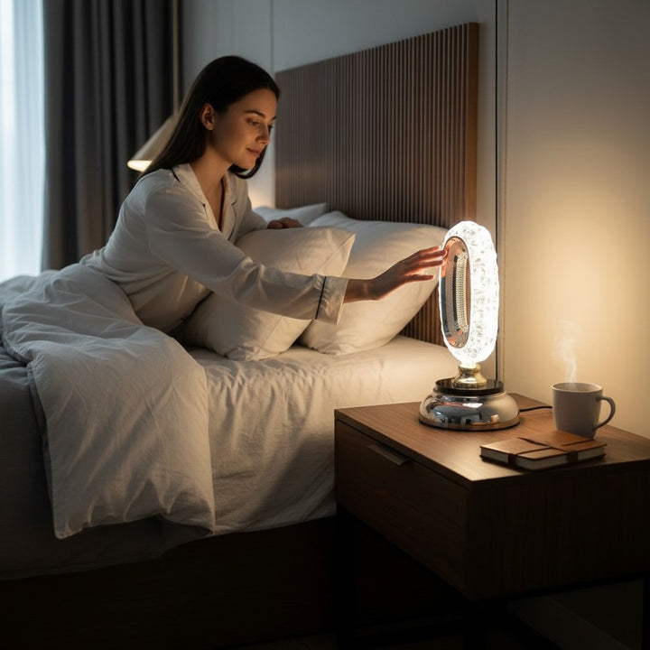 Lumineux Crystal LED Accent Lamp