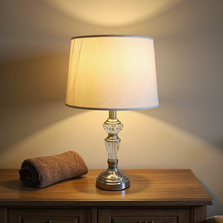 The Cassian Twin Globe Brass Lamp