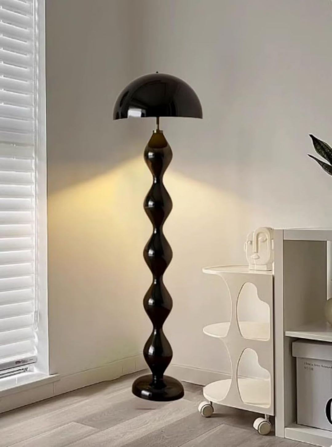 IronVanta 3-Tone Modern Floor Lamp – Black