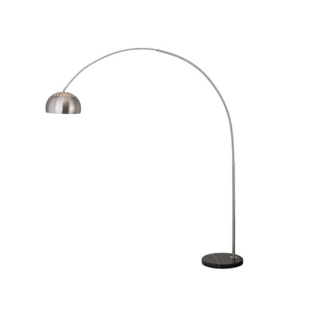 Silver Nexus Arch Floor Lamp (3 Sizes Available)