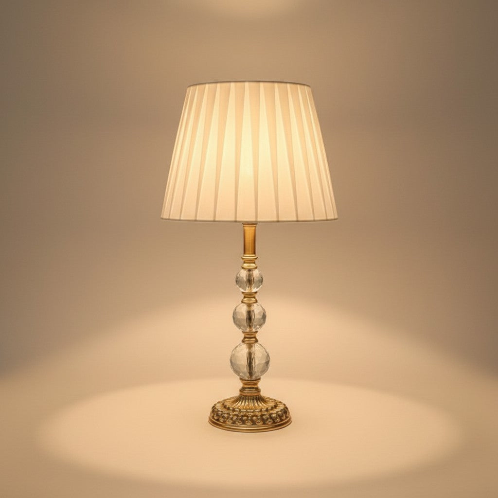 The Marcellus Brass Column Lamp