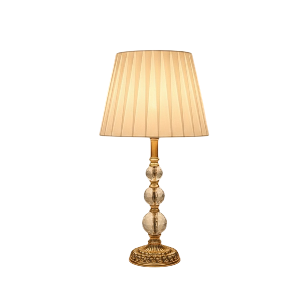 The Marcellus Brass Column Lamp