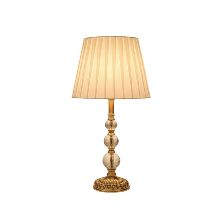 The Marcellus Brass Column Lamp