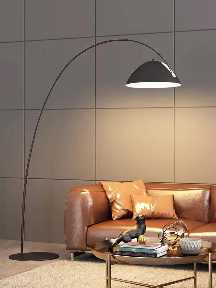 Midnight Reverse Arc Floor Lamp