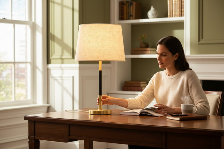 Aurelia Modern Elegance Side Table Lamp