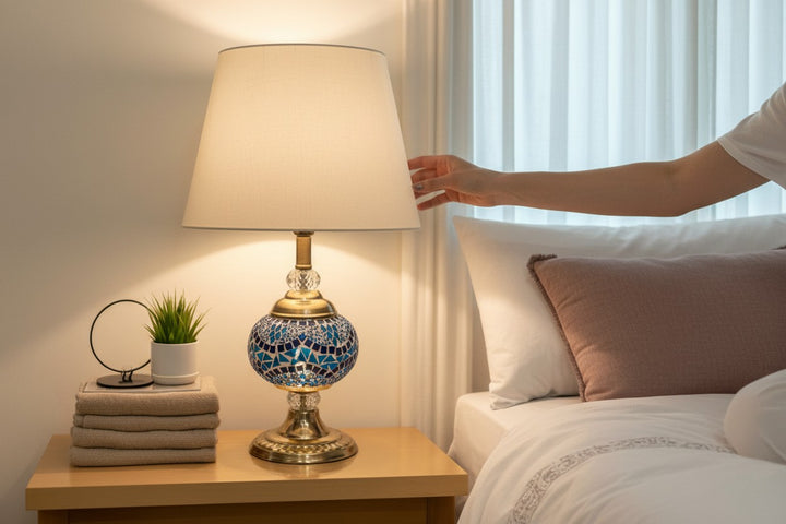 The Clement Brass Scroll Lamp