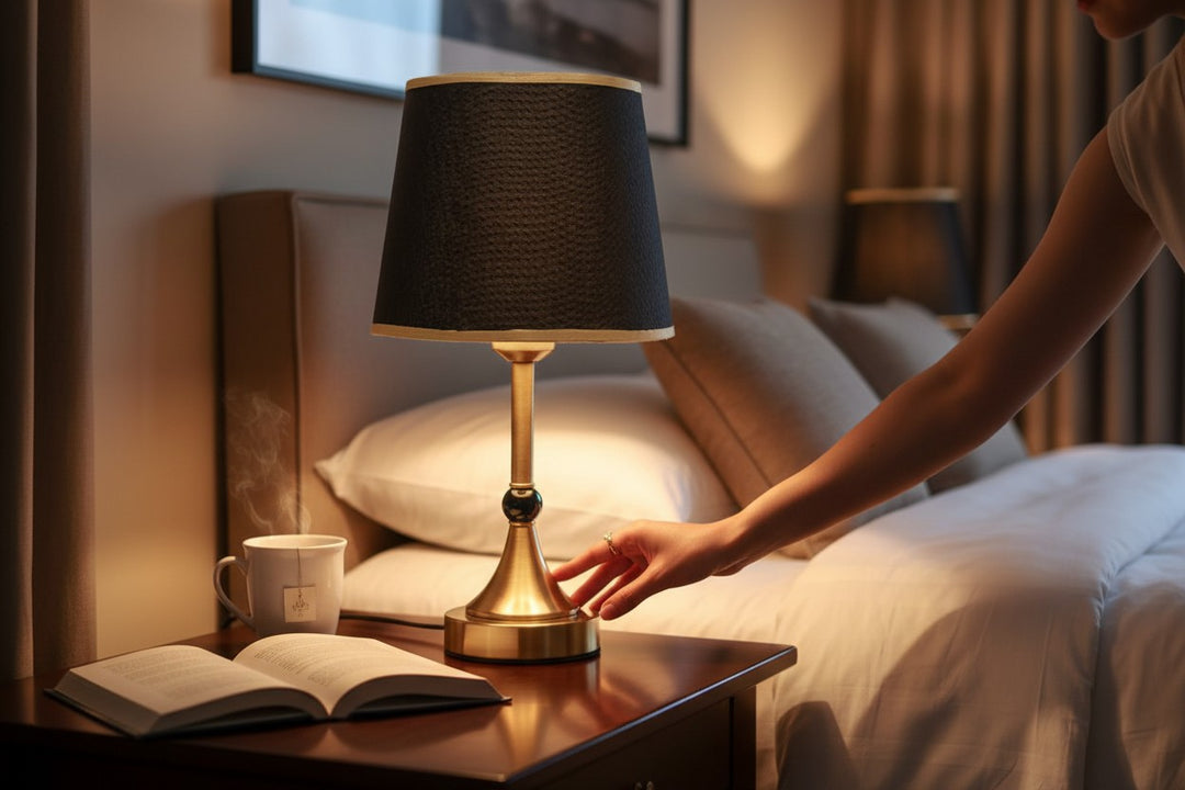 Hawthorne Antique Brass Table Lamp