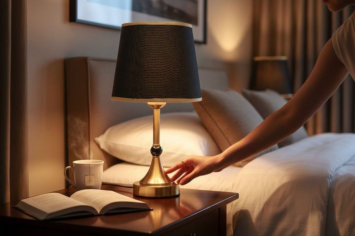 Hawthorne Antique Brass Table Lamp