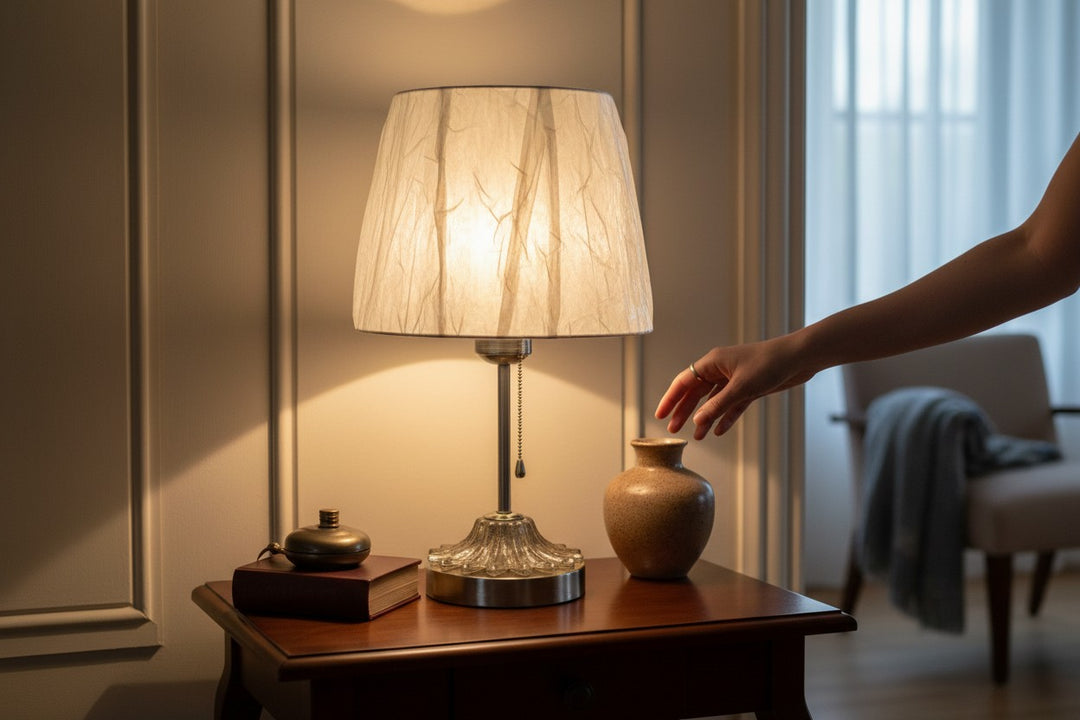 The Halden Weighted Brass Lamp