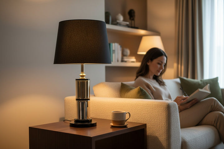 Liora Mini Brass Accent Lamp