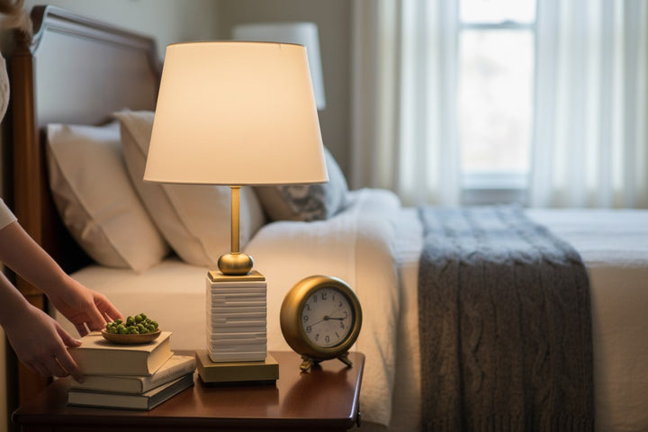 The Mira Halo Brass Lightform Lamp