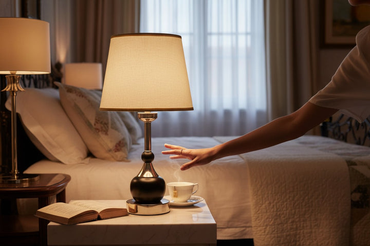 Lumière Classic Brass Side Table Lamp