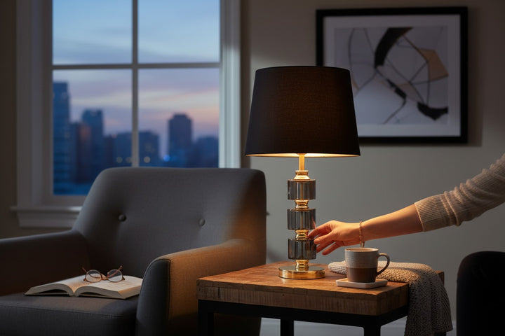 Ardyn Crystals Table Lamp