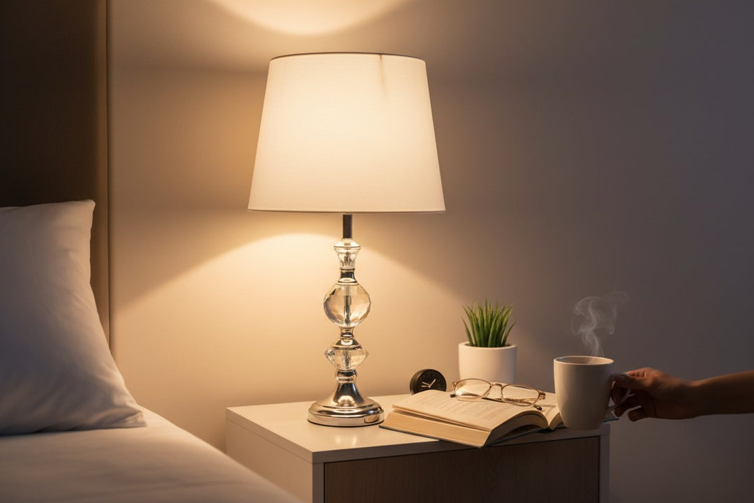 Thornton Classic Brass Side Table Lamp