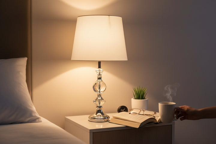Thornton Classic Brass Side Table Lamp