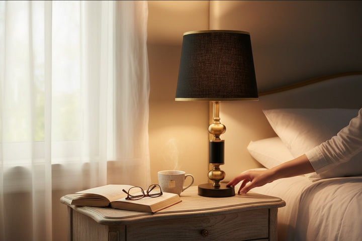 Baldwin Vintage Brass Table Lamp