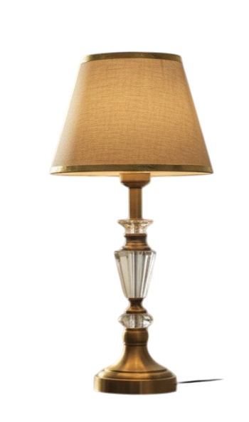 Golden Elegance Crystal Table Lamp LS403