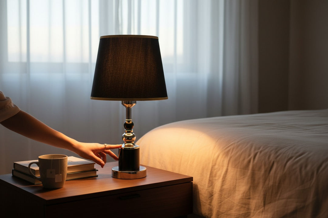 Montclair Tapered Brass Candlestick Lamp