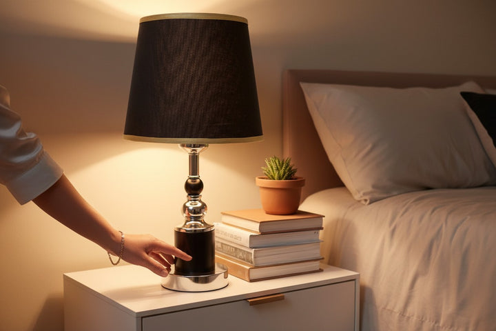 Montclair Tapered Brass Candlestick Lamp