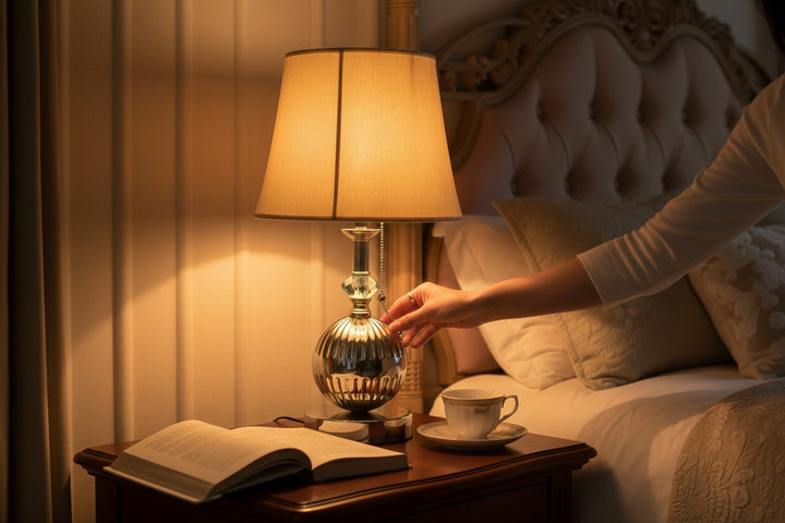 The Maris Brass Shell Accent Lamp
