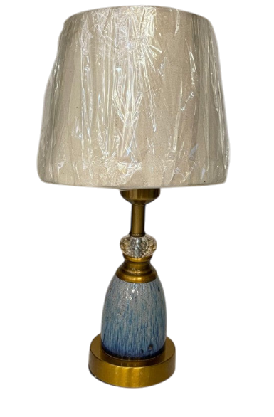 The Lyra Bluish Table Lamp